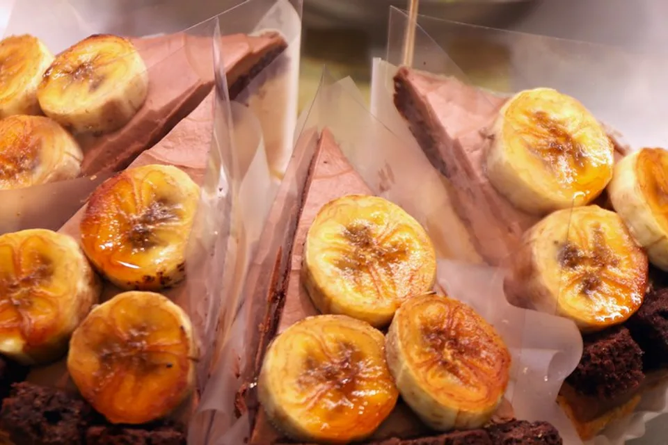Caramel Banana Tart