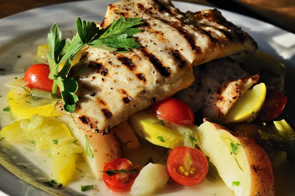 Grilled Triggerfish